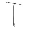 LED Desk Lamp with Clamp, Double Head Architect Desk Lamp for Home Office, Eye-Caring Desk Light with 360° Adjustable Gooseneck